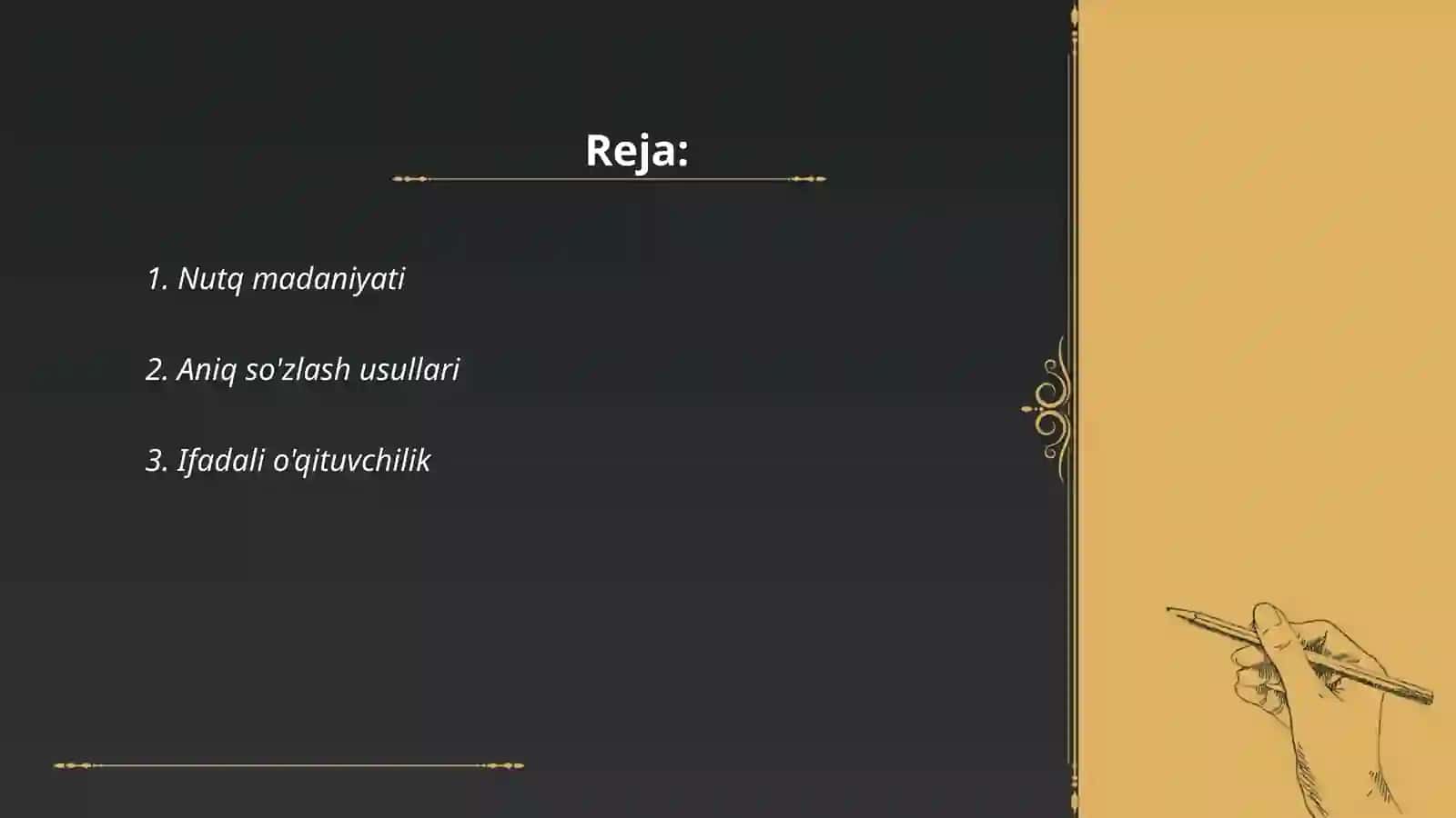 O'qituvchi nutqining aniqligini va ifodaliligi 2
