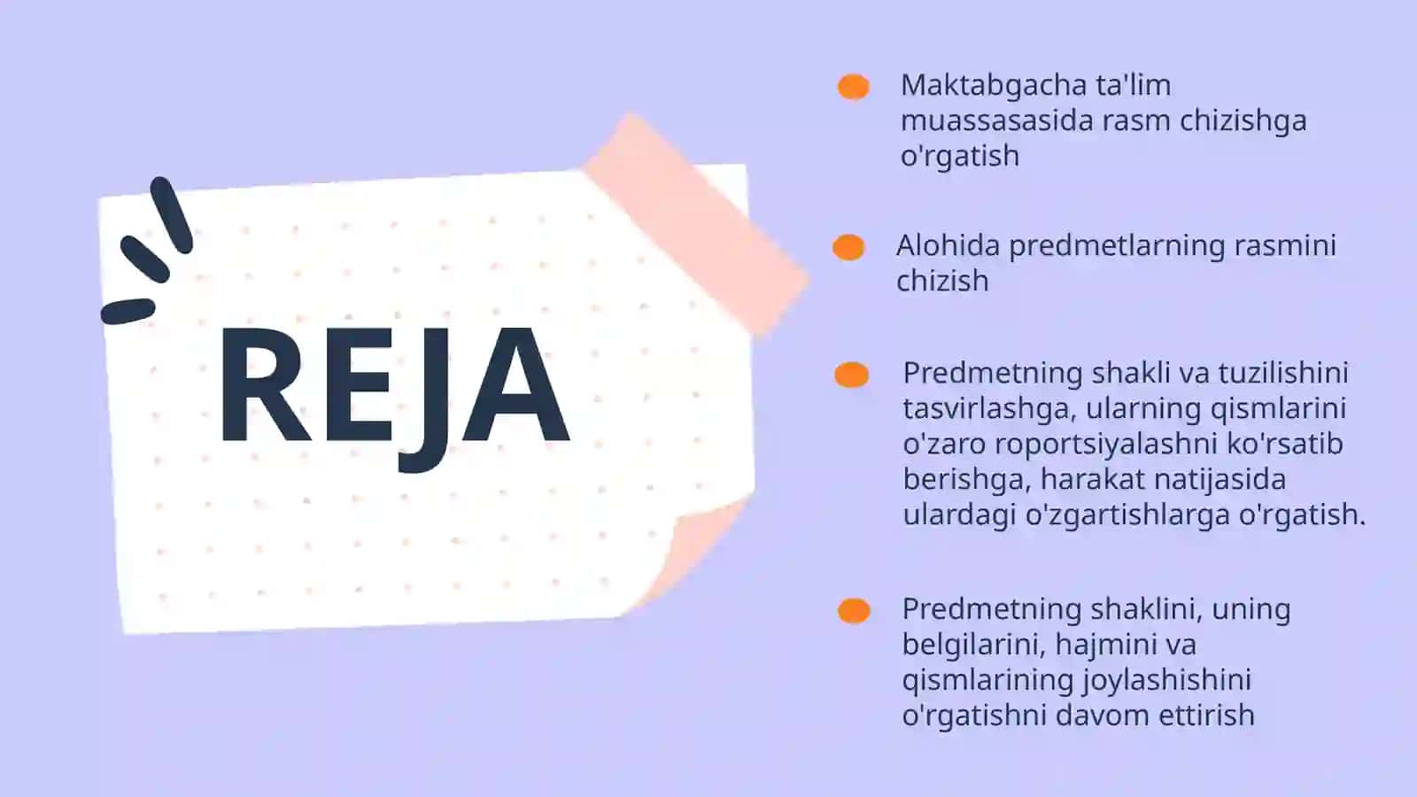 Maktabgacha ta’lim tashkilotlarining kichik guruh yoshidagi bolalarini rasm chizishga o`rgatish 2