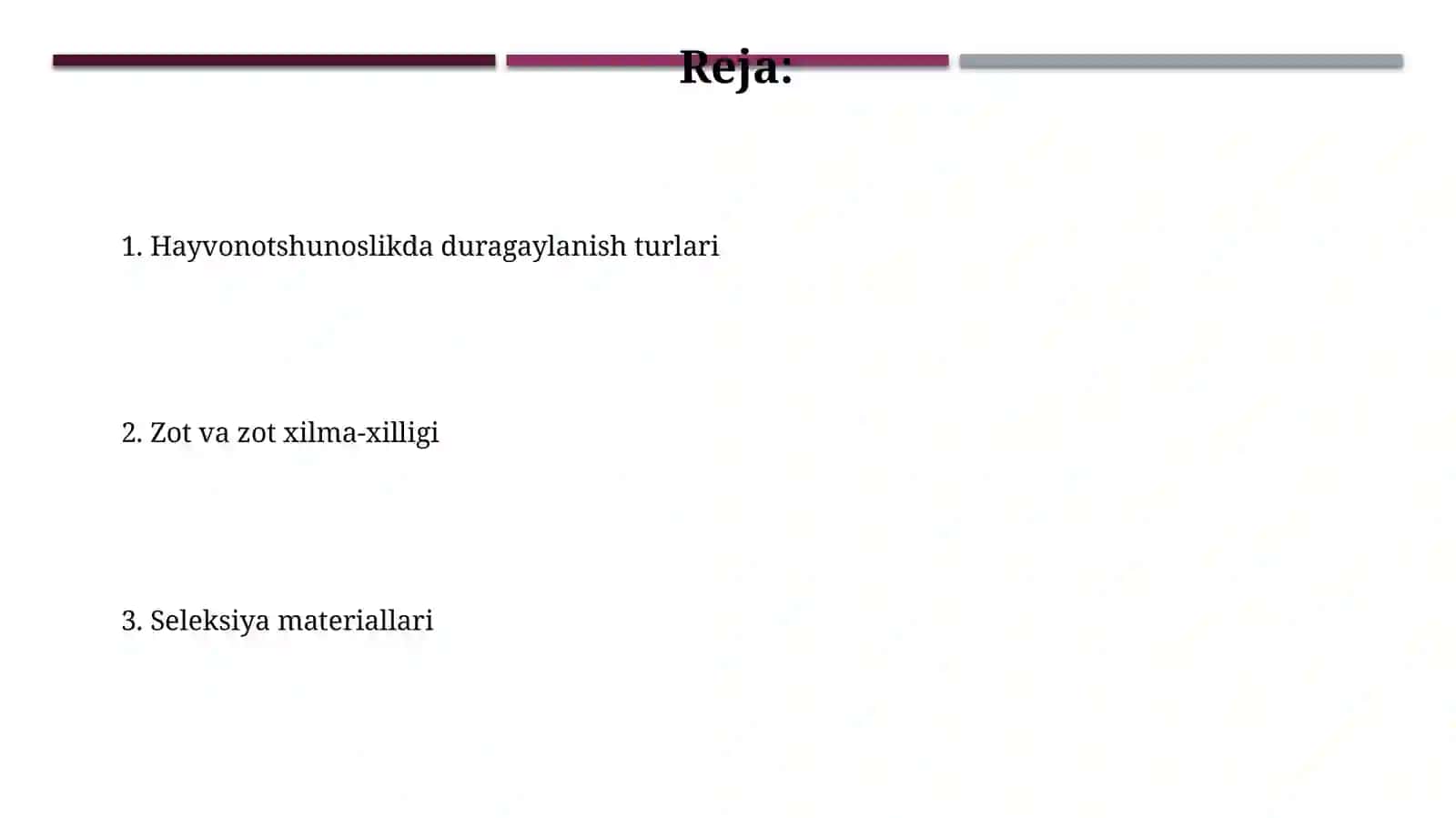 Chorvachilikda duragaylash tiplari. Nav, Navlarning xilma-xilligi. Seleksion materiallarni 2