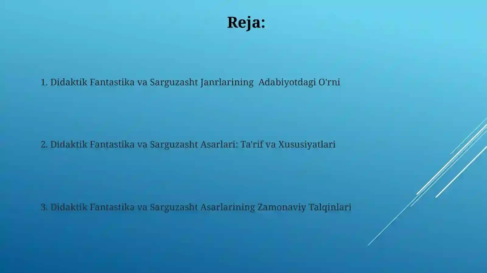 Didaktik Fantastika va Sarguzasht Janrlarining Adabiyotdagi O'rni 2