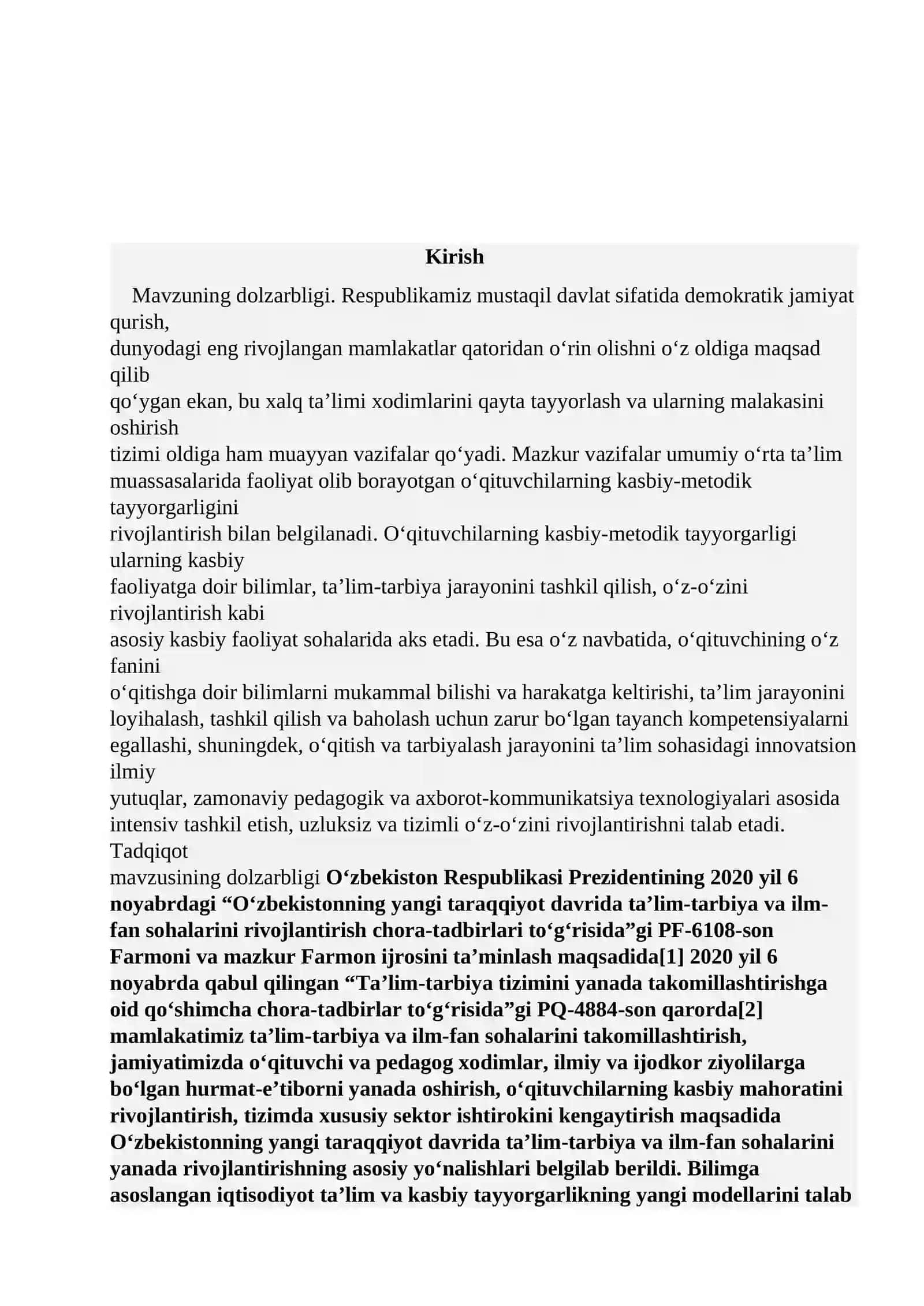Boshlang’ich sinf o’qituvchisining kasb madaniyati 2