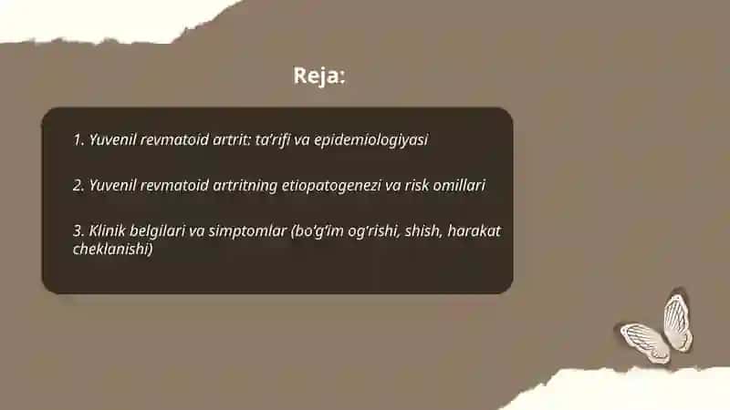 Yuvenil revmatoid artrit 2