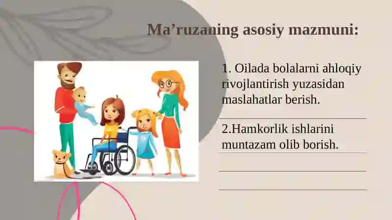 Defektolog va ota-onao’rtasidagi muloqot 2