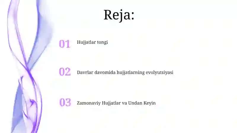 Hujjatchilik tarixi 2