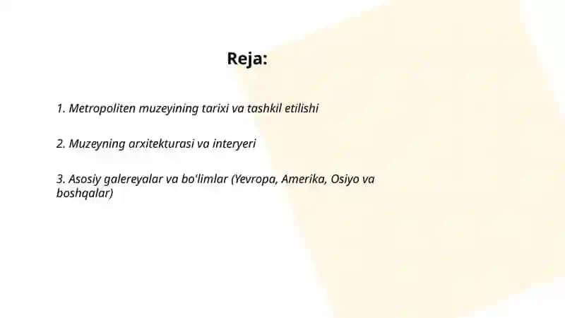 Muzey haqida 2