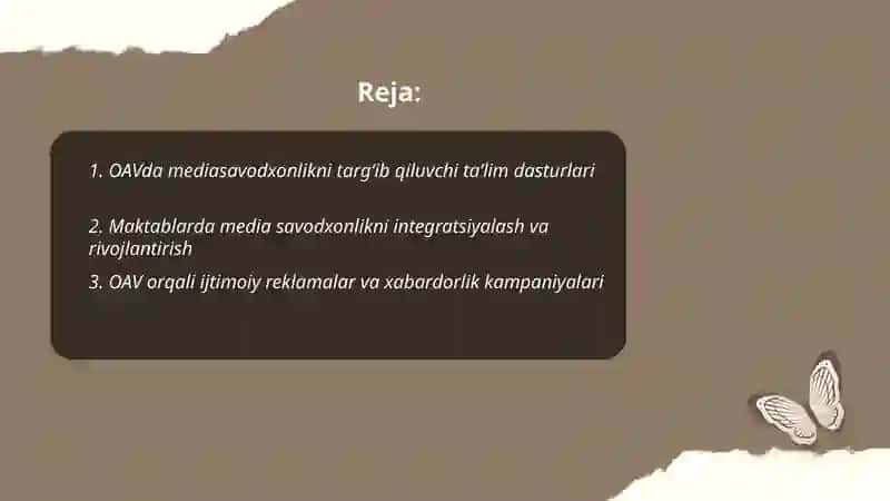 OAV aholining mediasavodxonligini oshiruvchi omillari 2