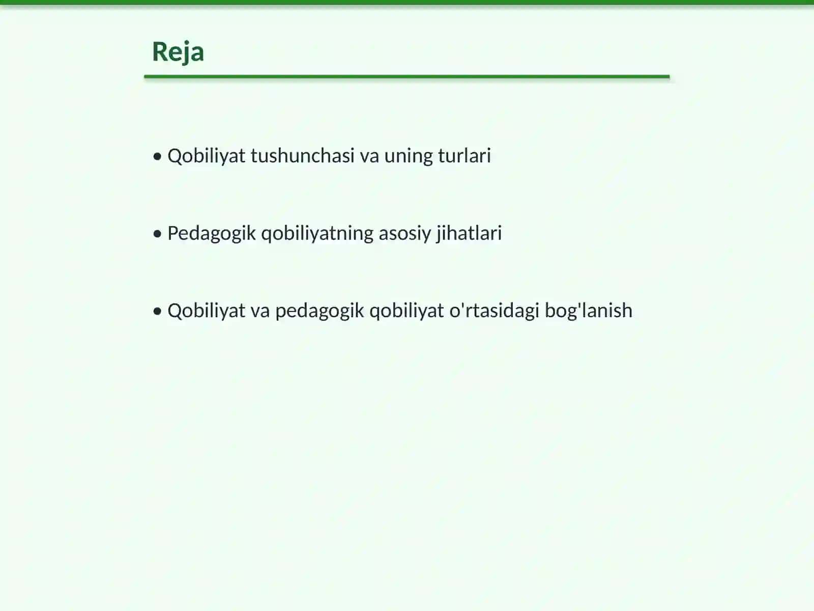 Qobiliyat va pedagogik qobiliyat haqida tushuncha 2