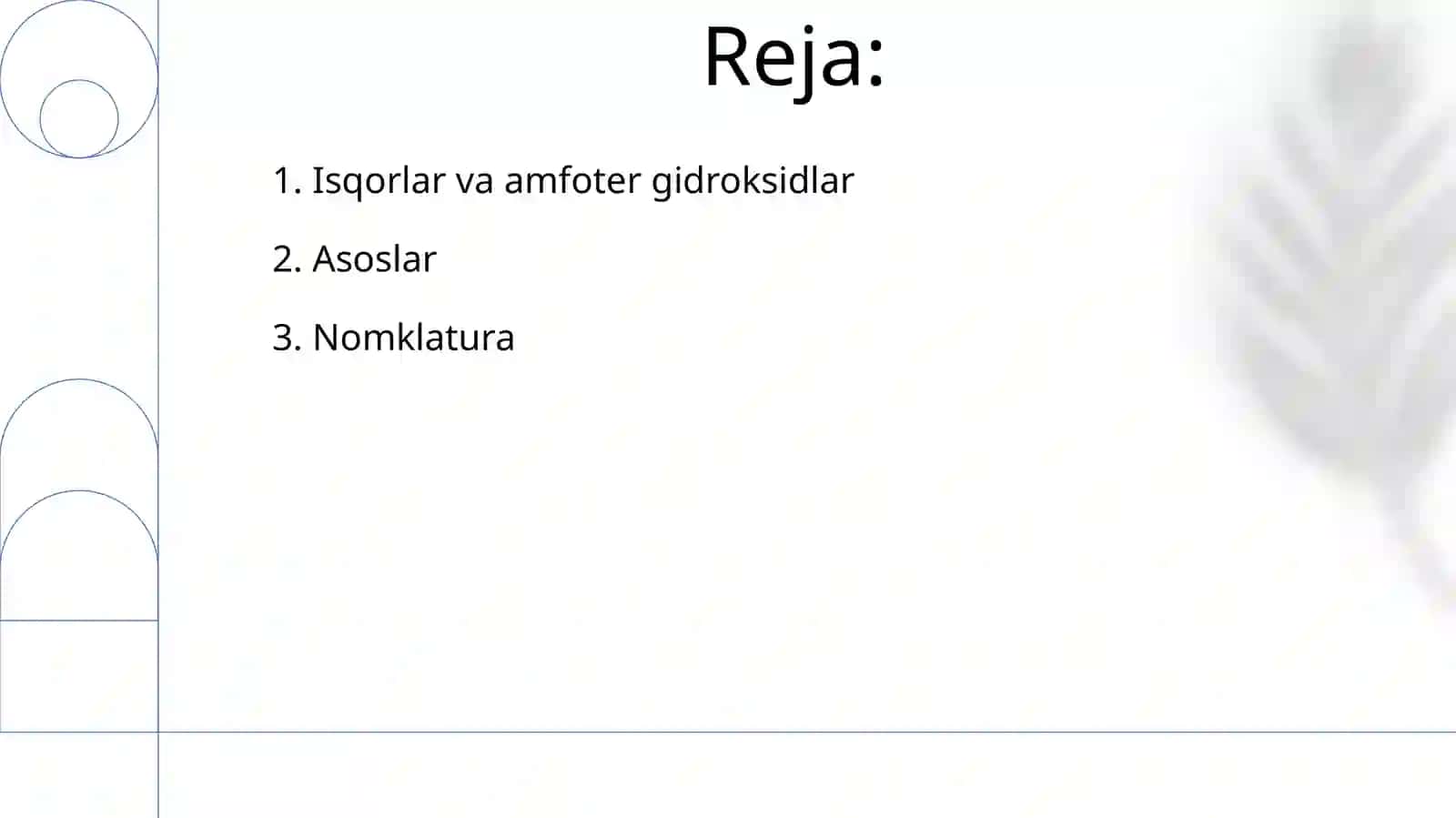 Ishqorlar.Amfoter gidroksidlar 2