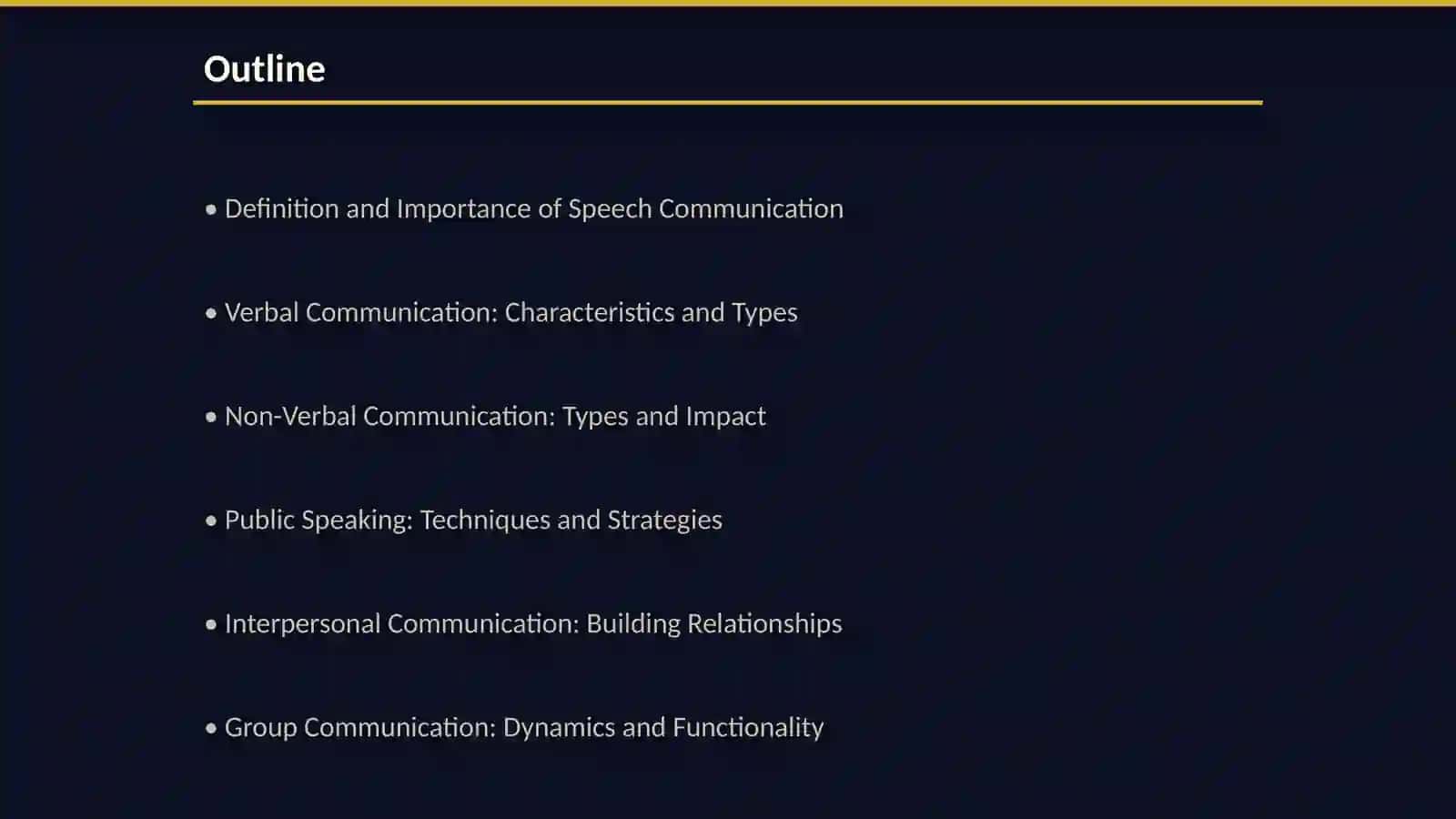 Forms of Speech Communication 2