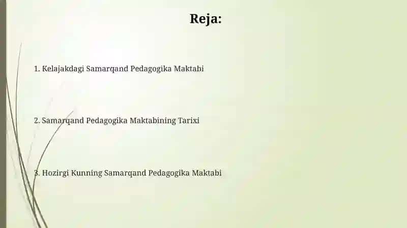 Samarqand Pedagogika Maktabi: 1930-yil, kecha, bugun va ertaga 2