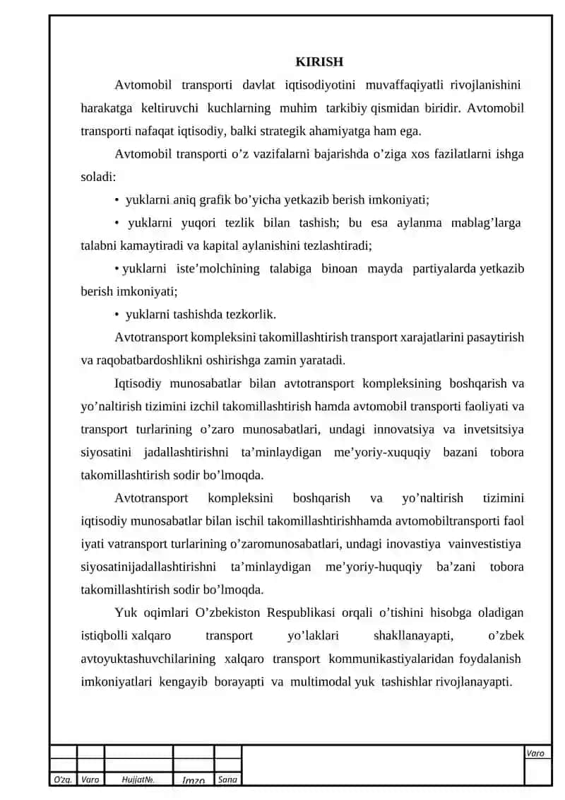 ZAMONAVIY AVTOMOBILLARNING SOVUTISH TIZIMI 2