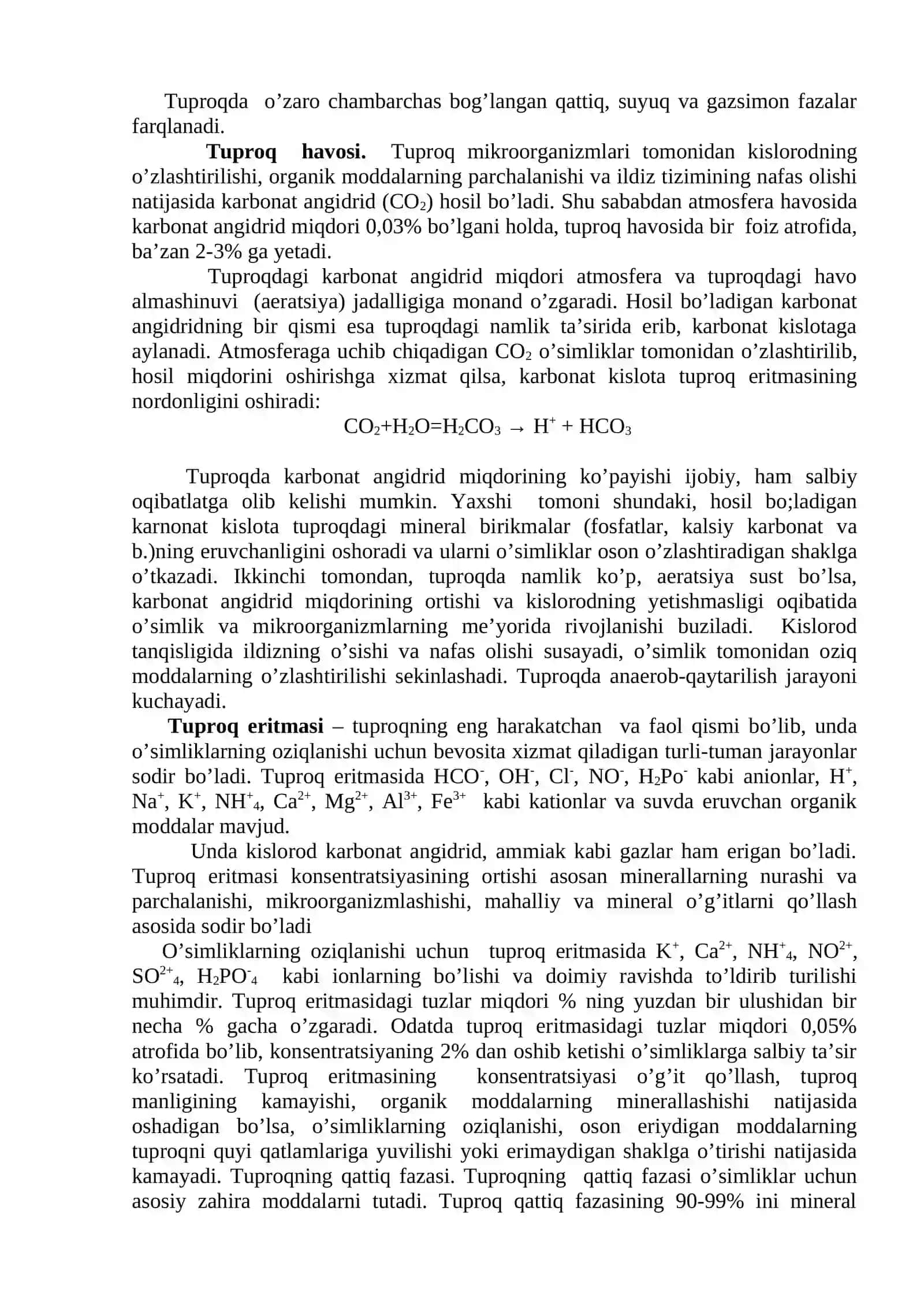TUPROQLARNI MUHOFAZA QILISH MUAMMOLARI 2