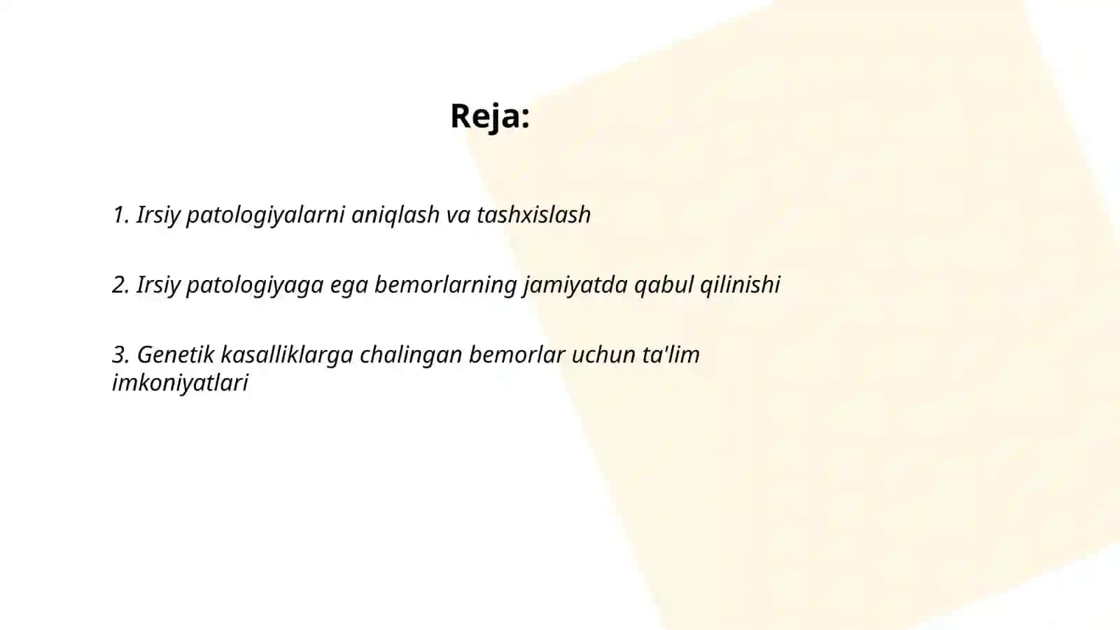 Irsiy patalogiyali bemorlarni sotsial adaptatsiyasi 2