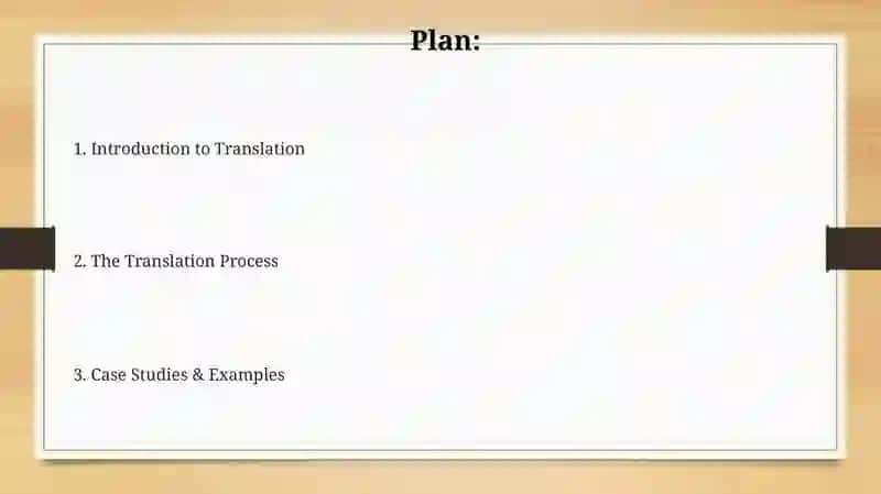 Introduction to Translation 2