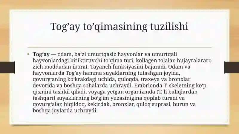 Tog’ay to’qimasining regeneratsiyasi va tranplantatsiyasi 2