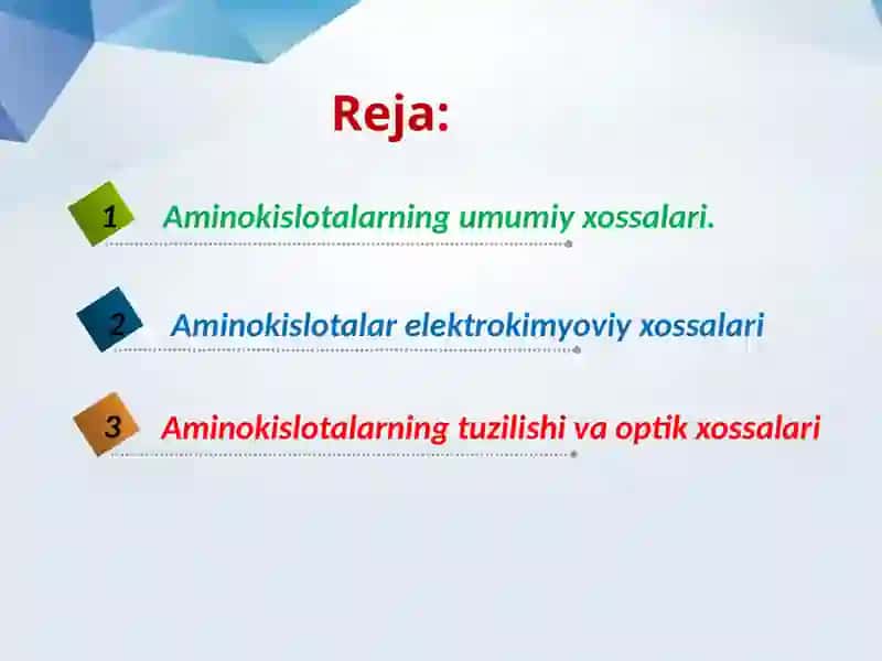Aminokislotalarning Almashinuvi Reaksiyalari 2