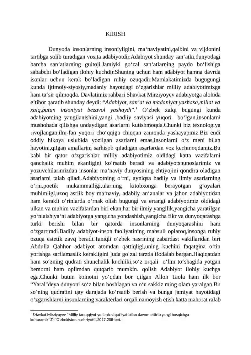 Ulug‘bek Hamdam asarlarida milliy ruh va talqin 2