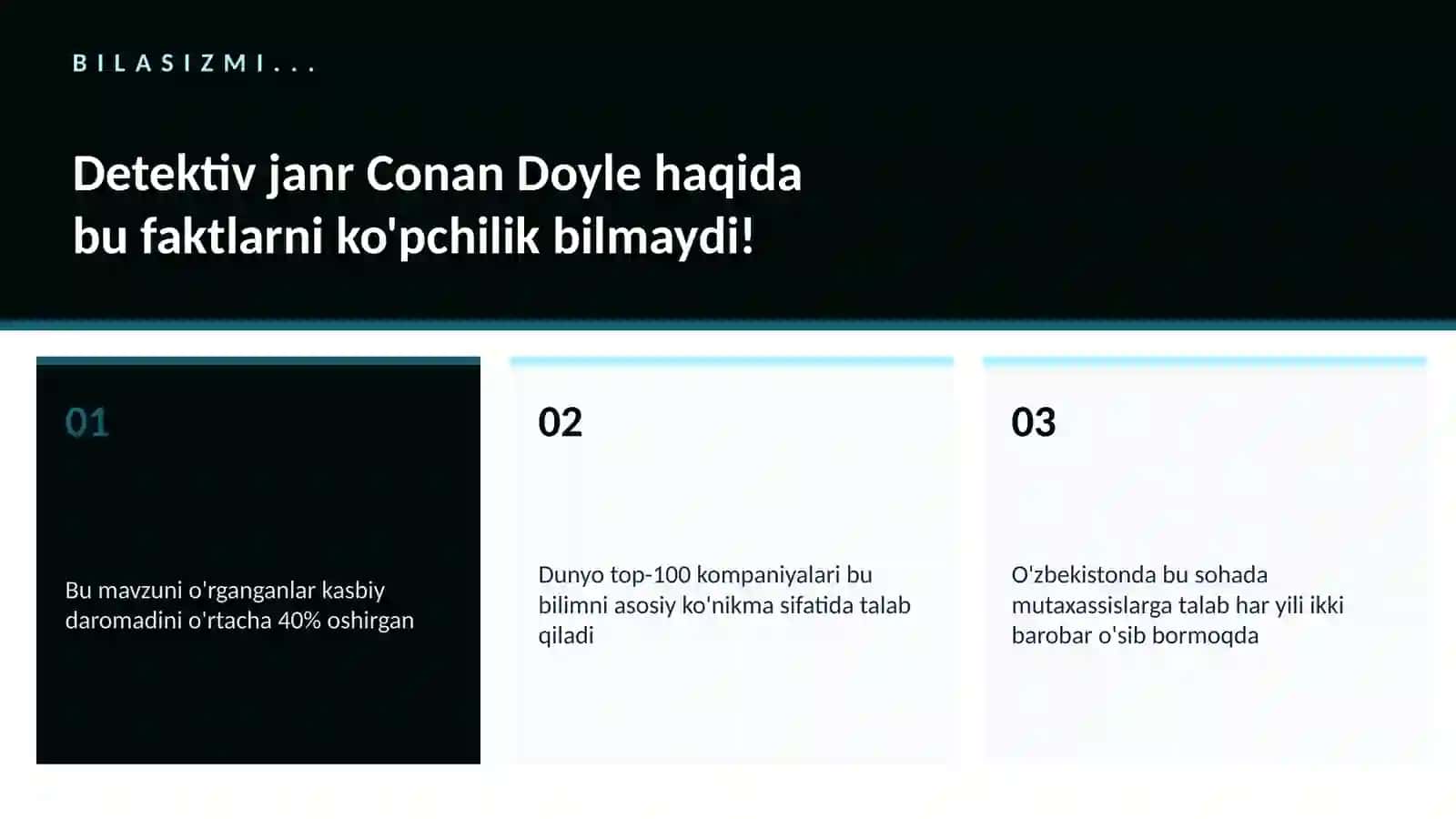 Detektiv janr Conan Doyle 2