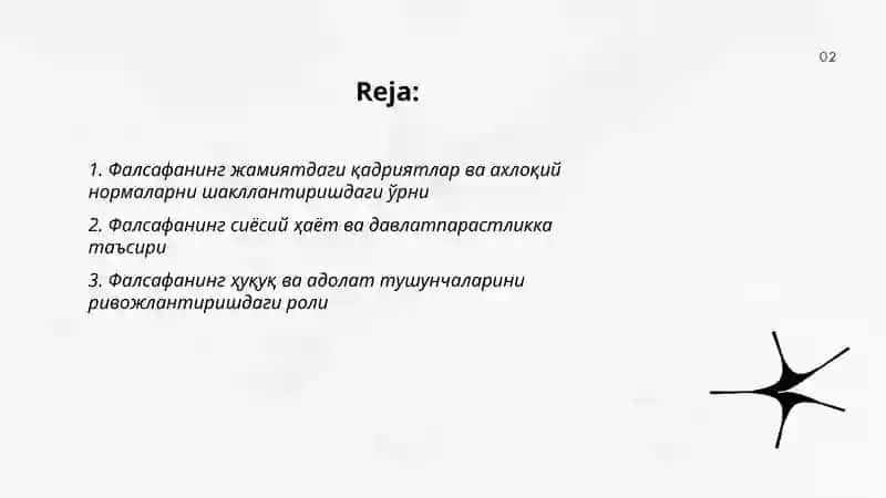 Фалсафанинг жамият хаётидаги ўрни 2