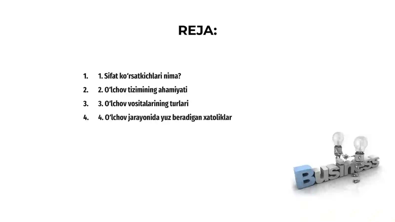 Sifat ko‘rsatkichlari 2