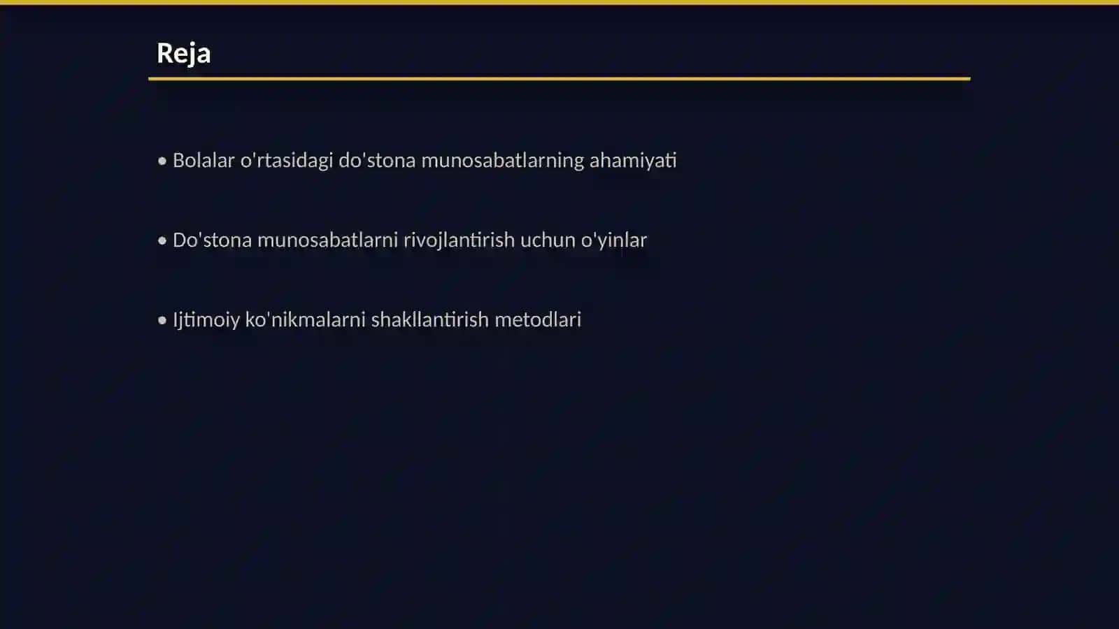 Maktqbgacha yoshdagi bolalarda do'stona munosabatlarni rivojlantirish 2