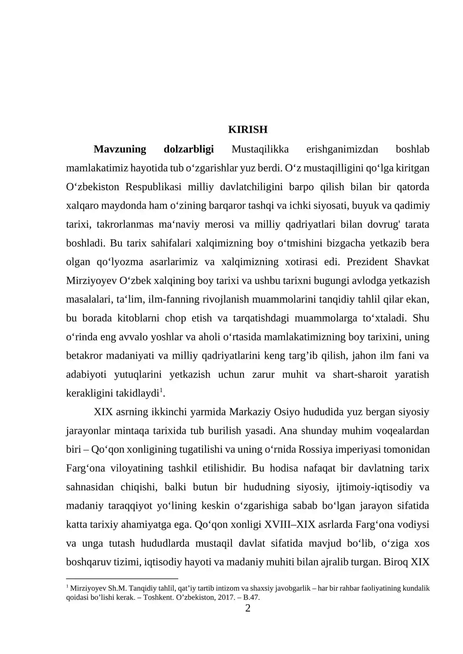 Qo’qon xonligining tugatilishi va Farg’ona viloyatining tashkil topishi 2