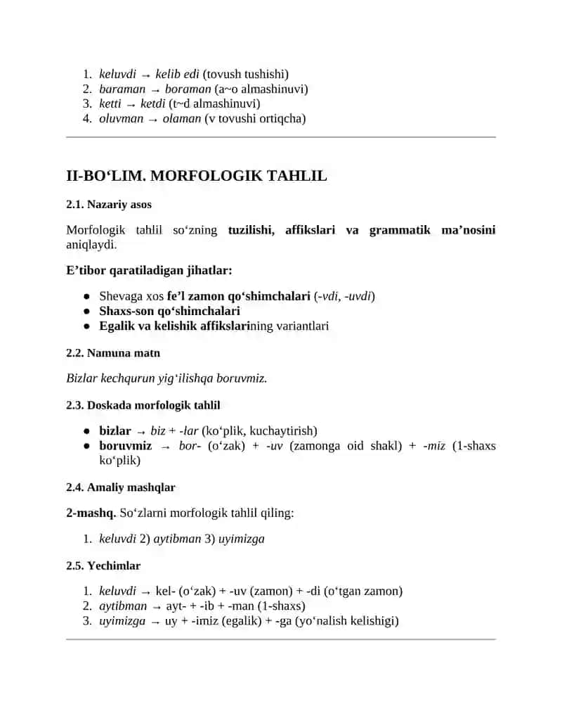 Fonetik tahlil qilish 2