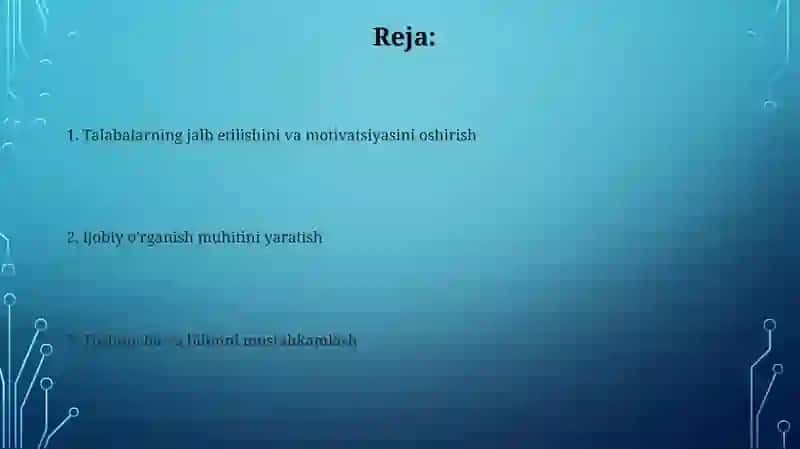 Talabalarning motivatsiyasini oshirish 2