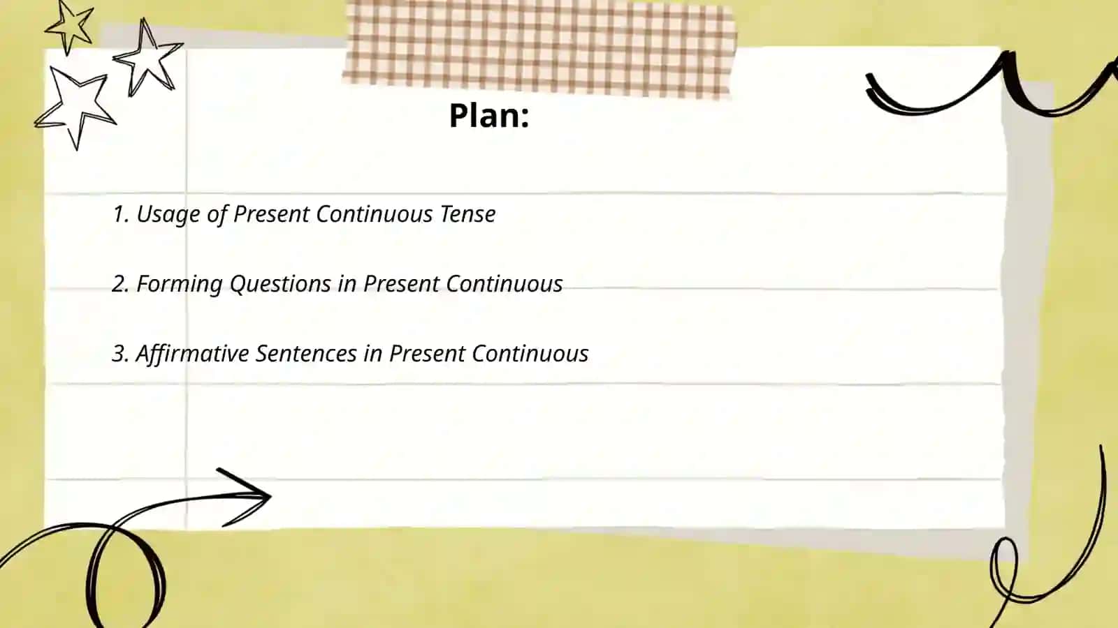 Present continous 2