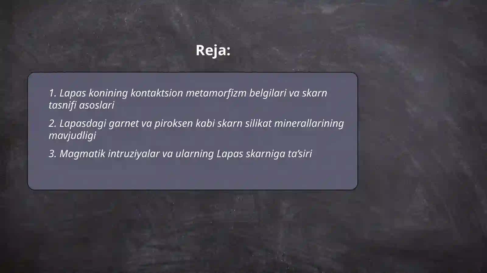 Nima sababdan Lapas kon skarn kon hisoblanadi 2