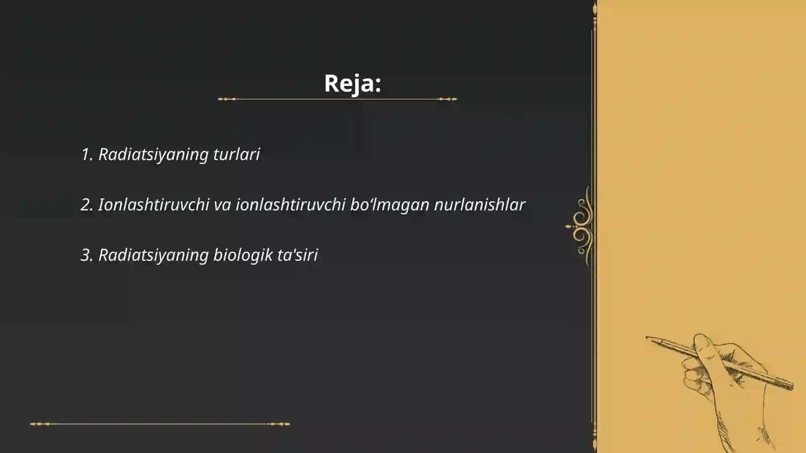 Radiatsiyadan himoyalanish 2