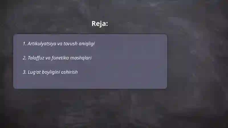 Ravon nutqini rivojlantirish 2