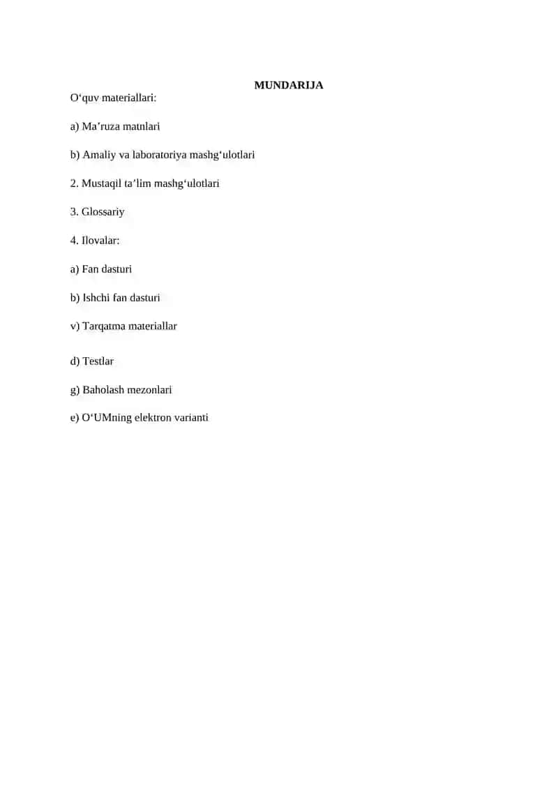 Matematik tasavvurlarni shakllantirish nazariyasi va texnologiyalari 2