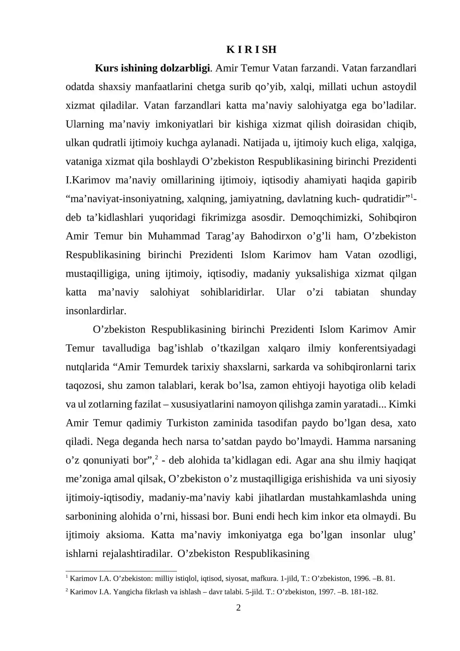 Amir Temur faoliyatida adolat tamoyiliga asoslanishi 2