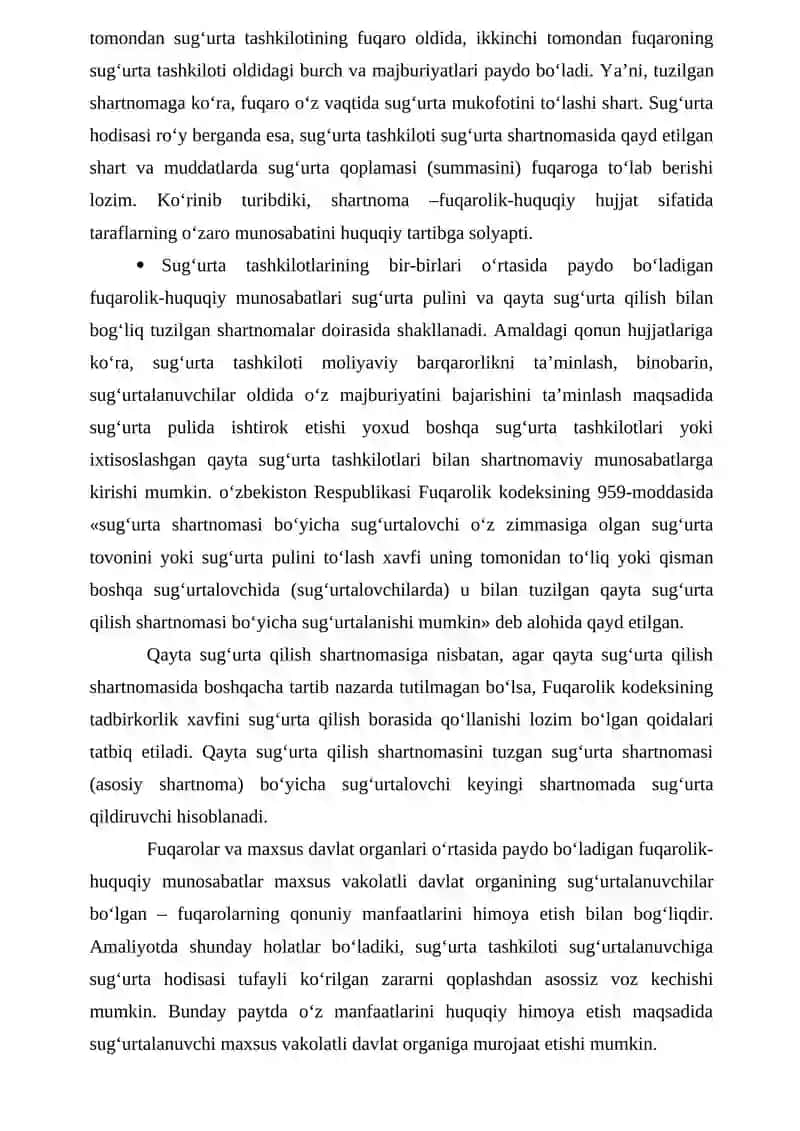 SUG‘URTA QONUNCHILIGINING TABAQALANISHI 2