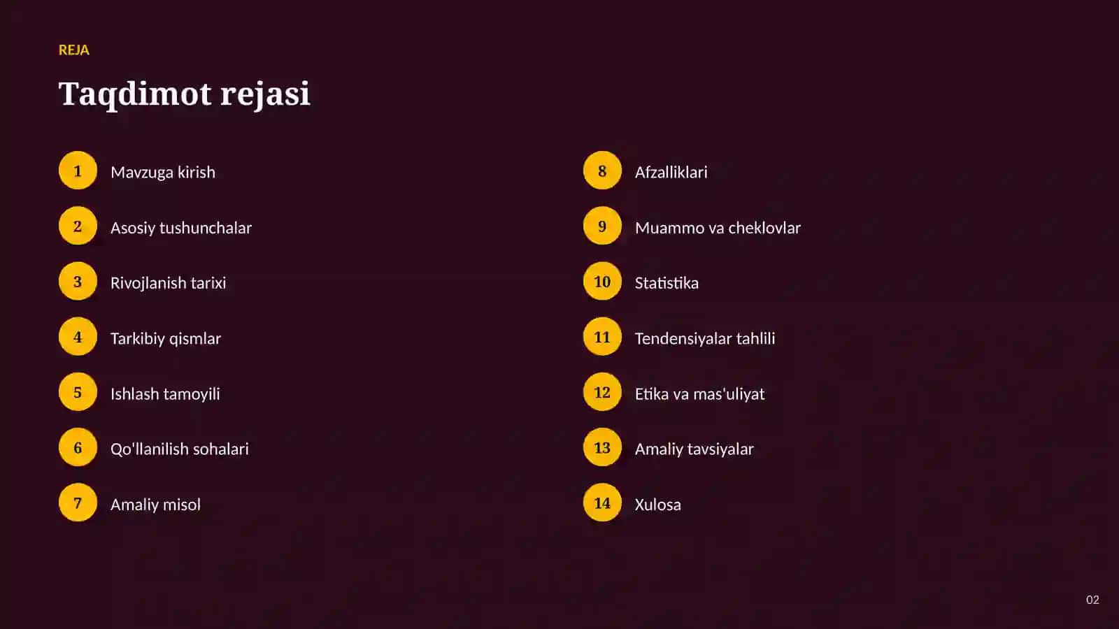 SUN'IY INTELLEKT • AI SANOAT VA ISHLAB CHIQARISHDA 2