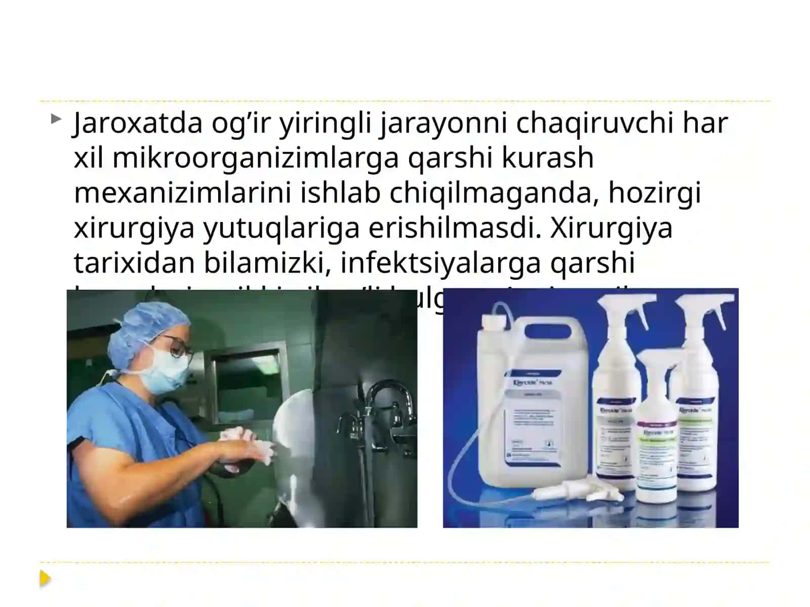 Antiseptika va Aseptika Asoslarini O`rganish 2