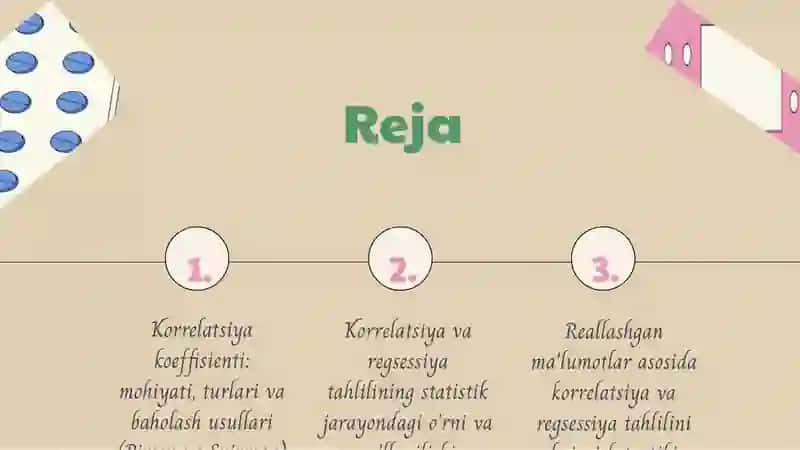 Korrelyatsiya koeffitsienti 2