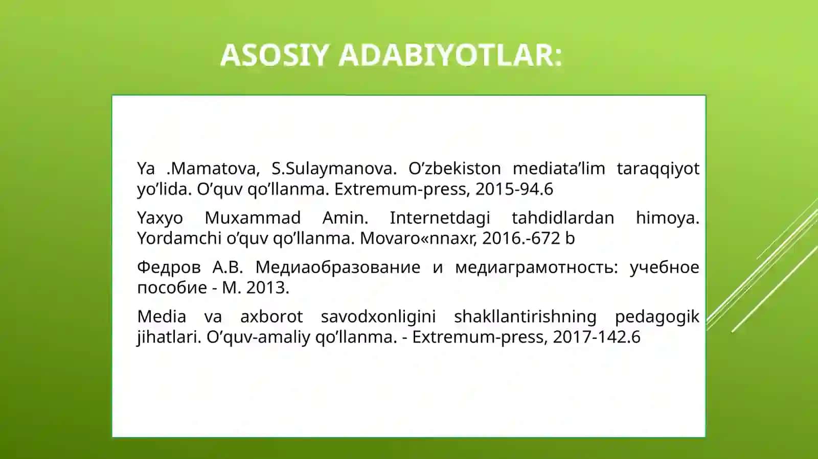 Media savodxonlik va axborot madaniyati evolyutsiyasi hamda jamiyatdagi ahamiyati 2