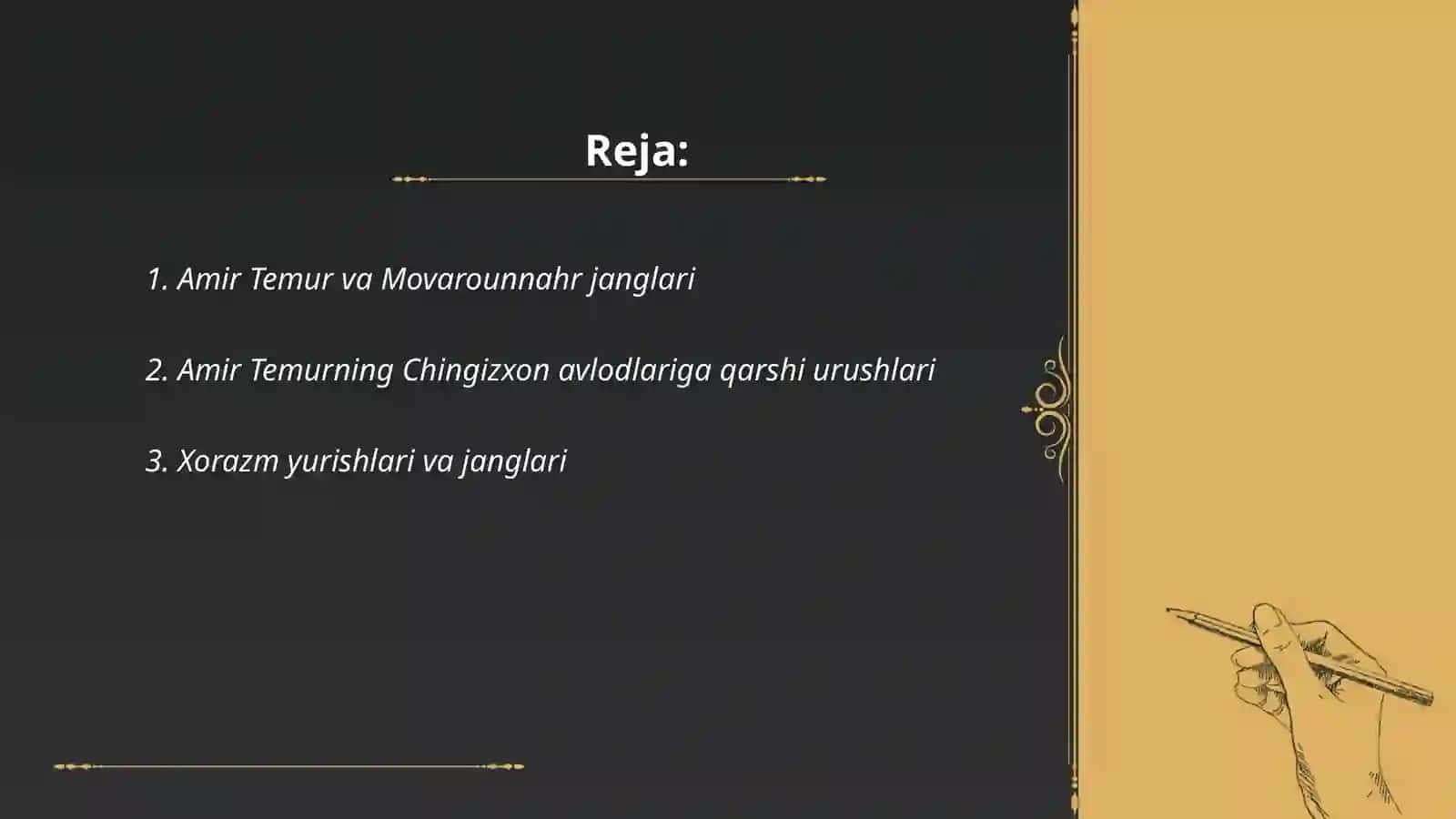 Amir Temurning urushlari 2