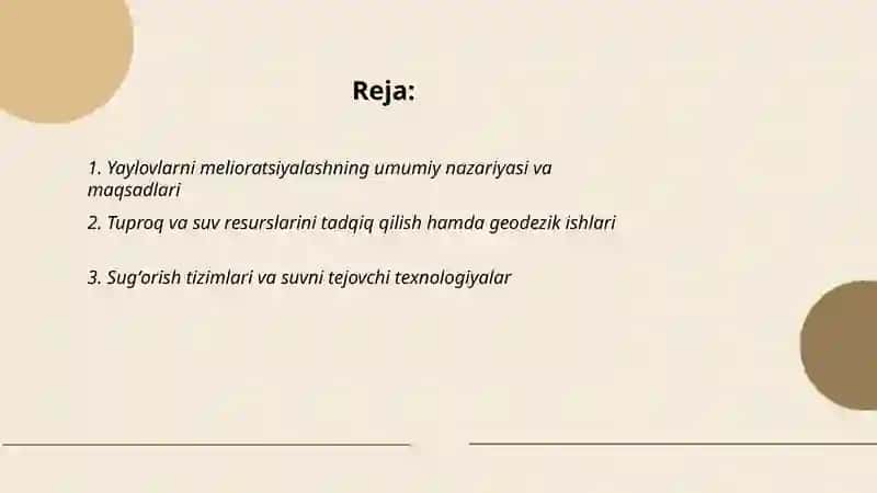 Yaylovlarni melioratsiyalashda qishloq xoʻjaligi texnalogiyasi 2