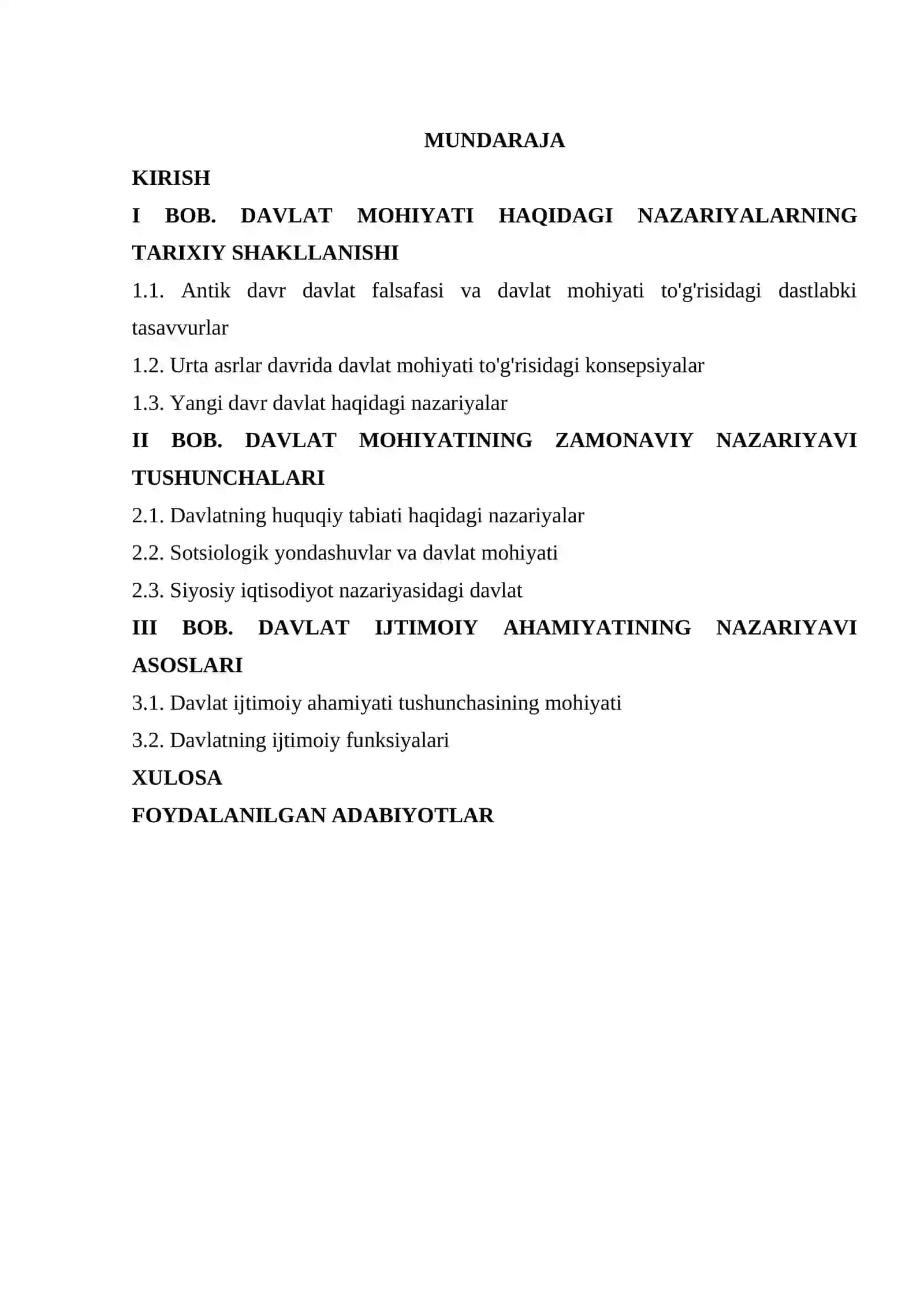 DAVLAT MOHIYATI HAQIDAGI NAZARIYALARNING TARIXIY SHAKLLANISHI 2