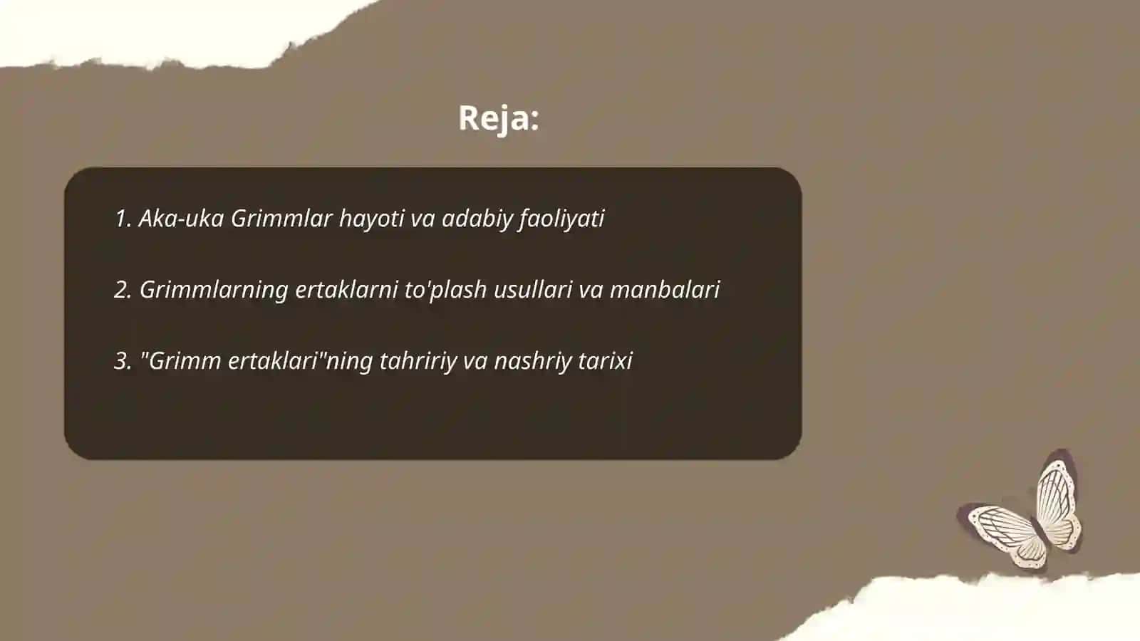 Aka-uka Grimmlar ijodi 2
