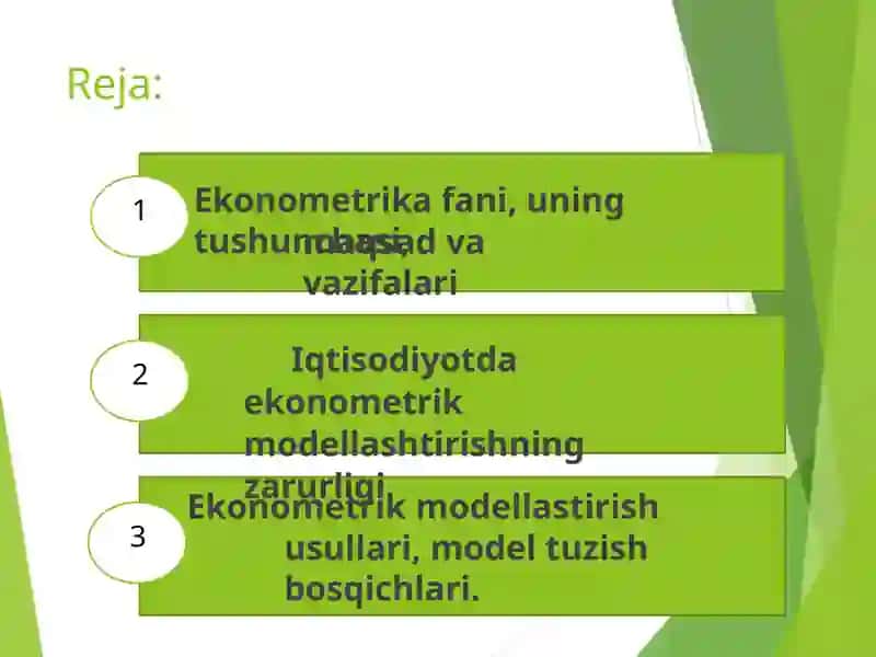 Ekonometrikmodellashtirishasoslari 2