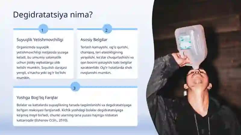 Degidratatsiya va Gipergidratatsiya: Laborator Diagnostika Asoslari 2