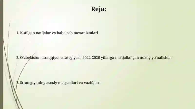 Oʻzbekiston Taraqqiyot strategiyasi: 2022-2026 2