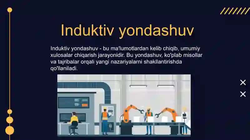 Ishlab chiqarish - sotish faoliyatini boshqarishga induktiv yondashuvi 2
