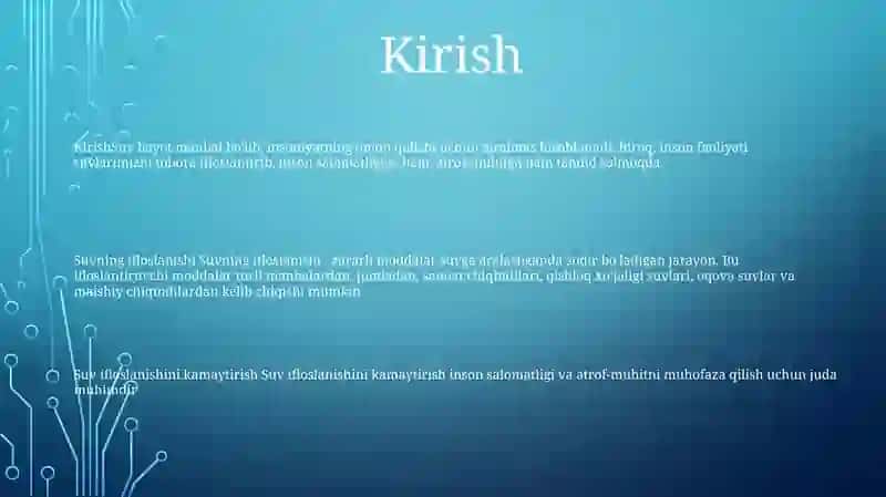 4-Sinf Oqish Darsligida Suvning Ifloslanishi 2