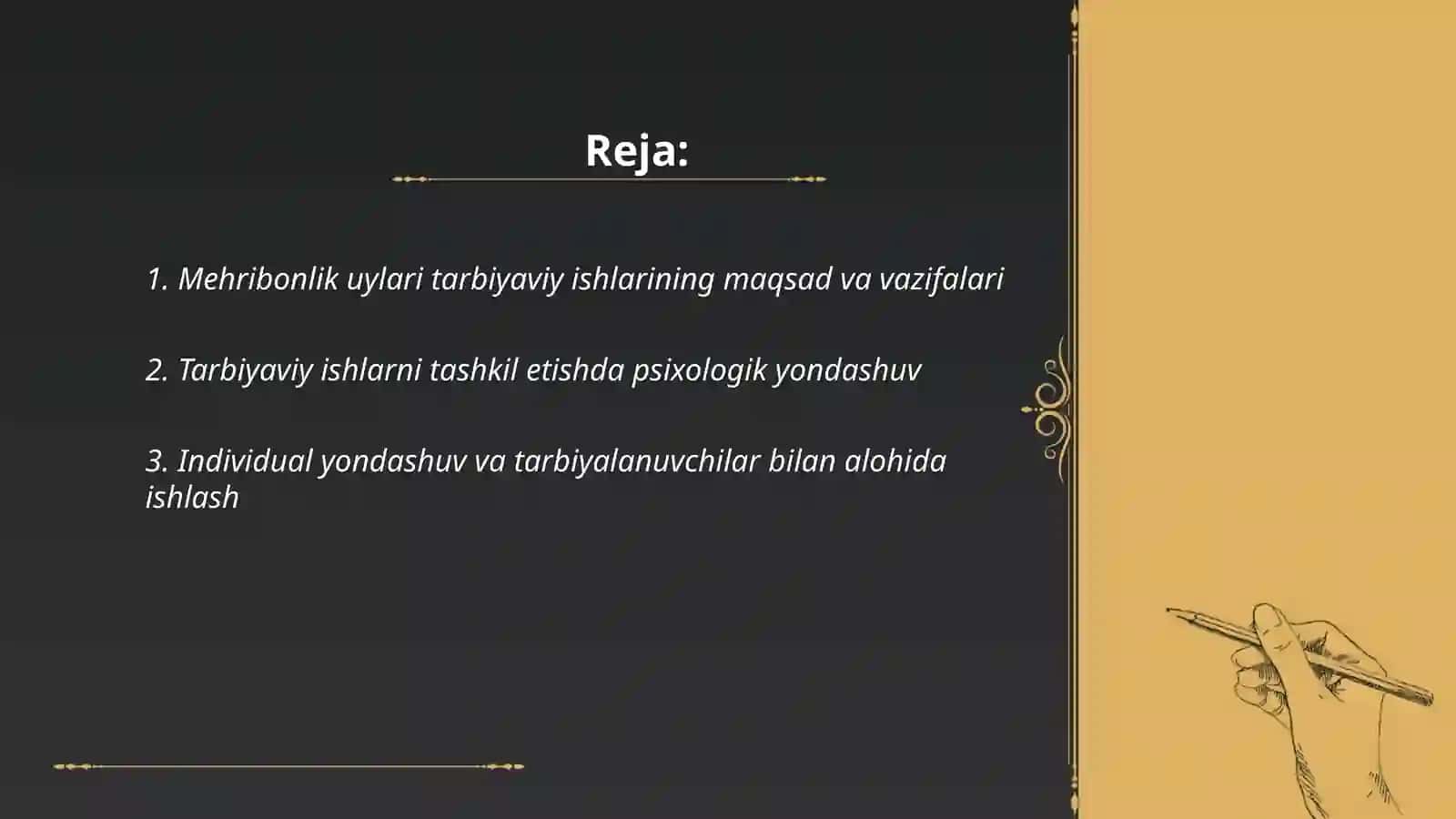 Mehribonlik uylarida tarbiyaviy ishlarni tashkil etish va boshqarishning oʻziga xosliklari 2
