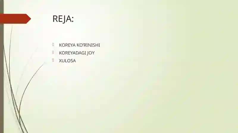 Koreya Ko'rinishi 2